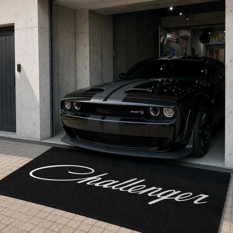 Dodge Logo personalized automotive display mat