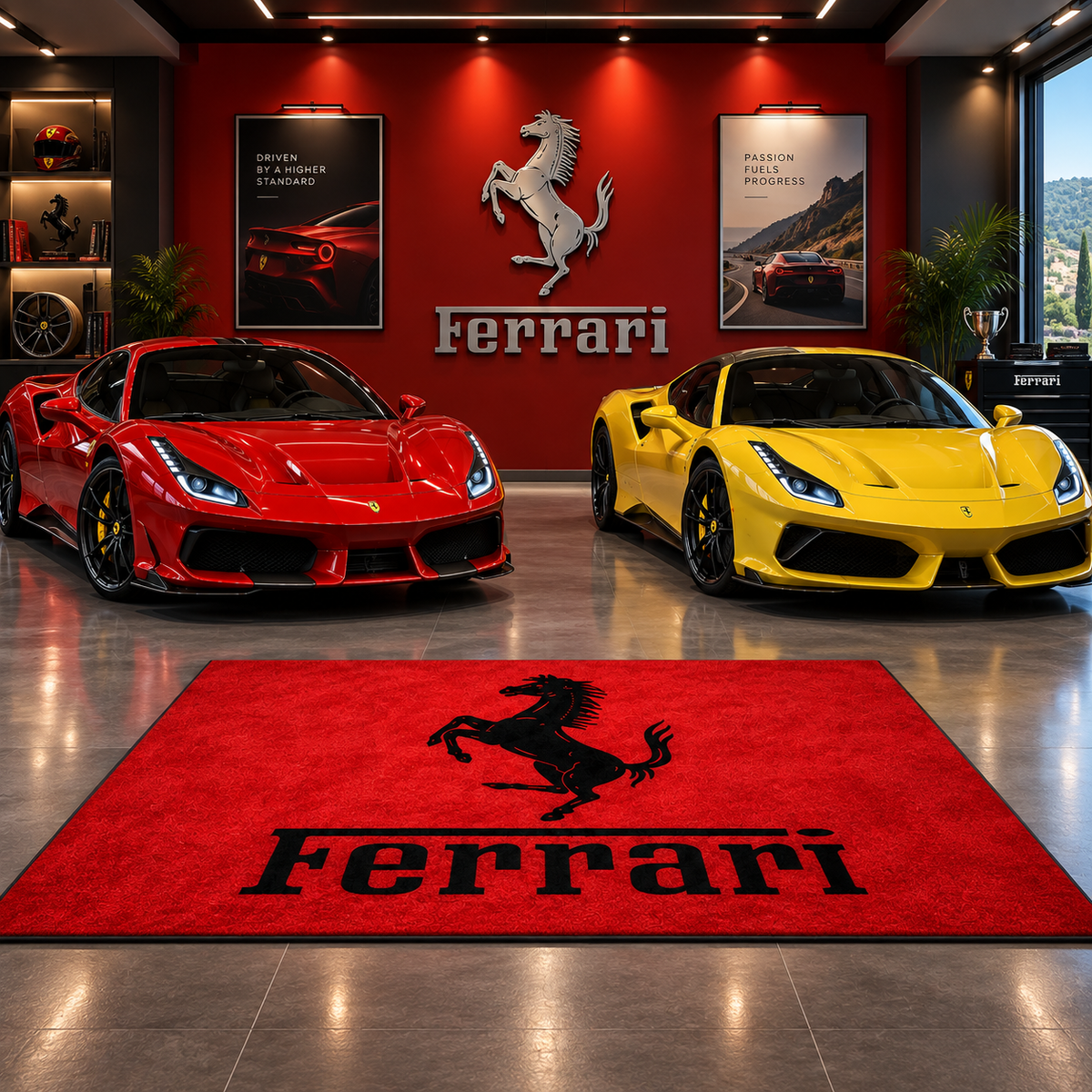 How to Choose the Right Car Rug for Your Garage or Showroom