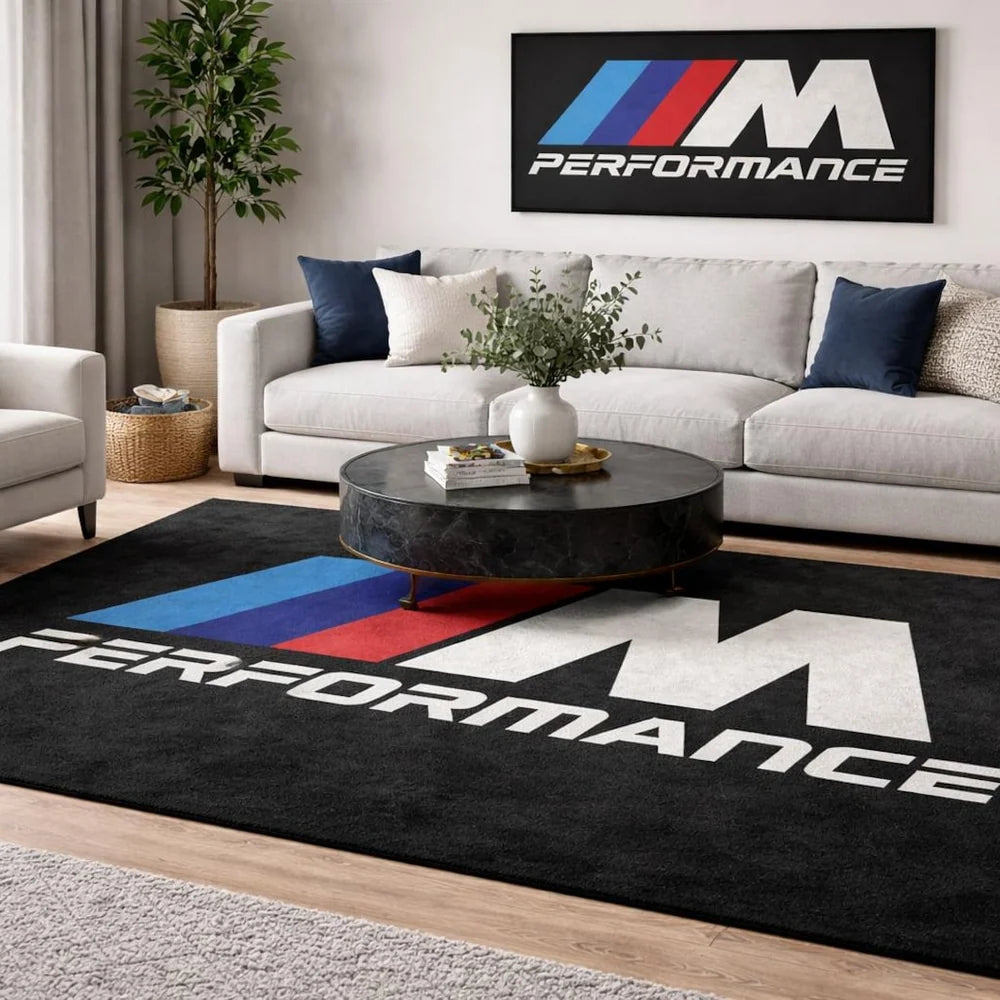 BMW M Performance Car Rug with non-slip backing