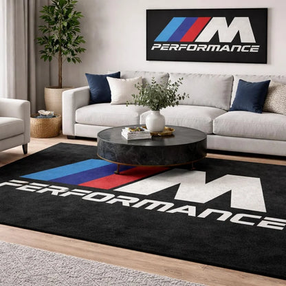 BMW M Performance Car Rug with non-slip backing