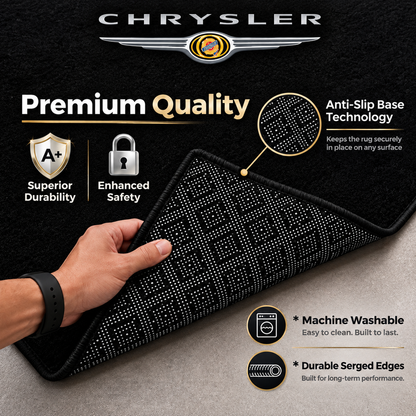 Chrysler garage display mat for collector space