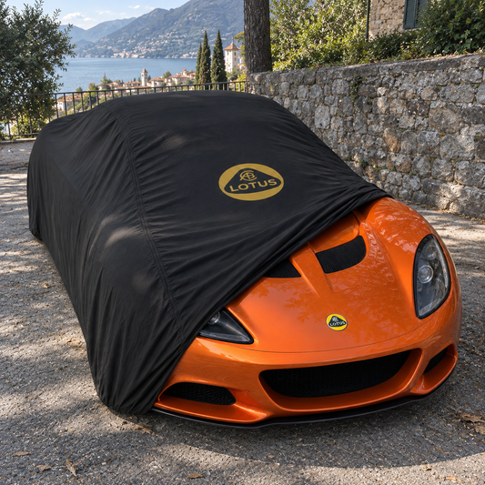 Black Lotus indoor car cover custom tailored fit